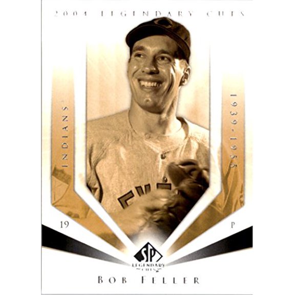 2004 SP Legendary Cuts #10 Bob Feller MLB Baseball Trading Card