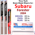 thumbnail image 1 of 2004 Subaru Forester Beam Blade Wipers (Set of 3) w/Rear Wiper, 1 of 3