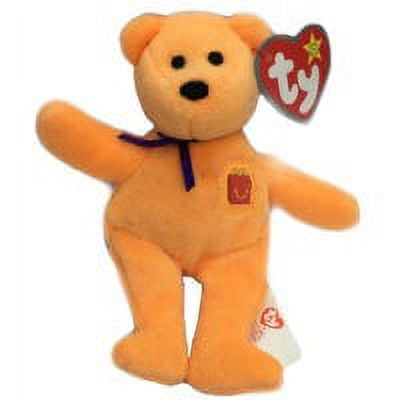 2004 TY Happy Meal The Bear McDonalds Teenie Beanie Babies 5" Plush