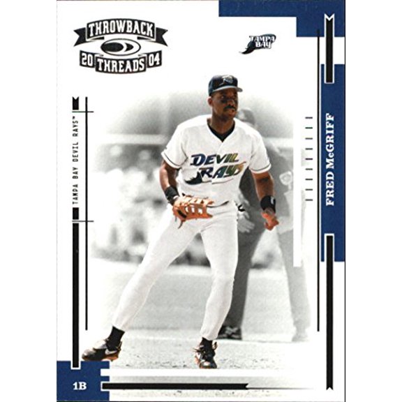 2004 Throwback Threads #187 Fred McGriff MLB Baseball Trading Card