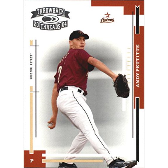 2004 Throwback Threads #81 Andy Pettitte MLB Baseball Trading Card