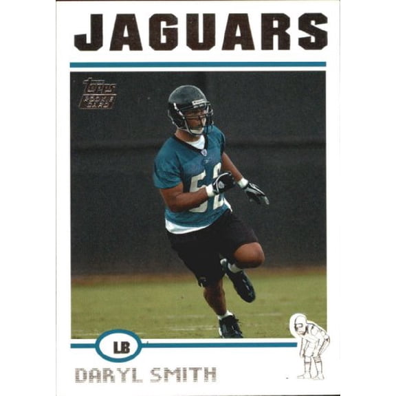 2004 Topps #377 Daryl Smith RC NFL Football Trading Card