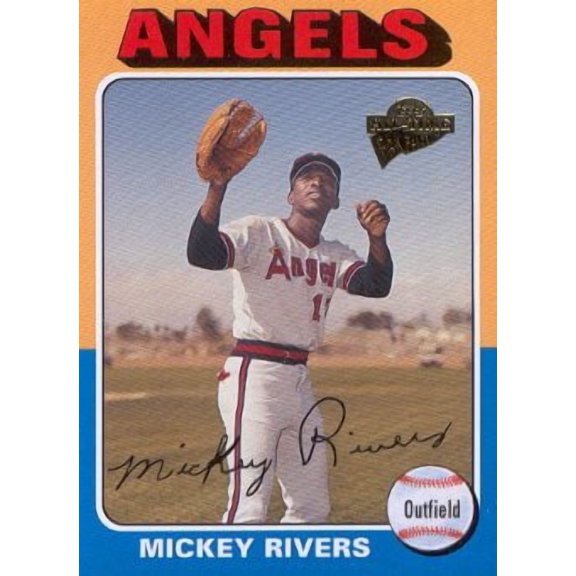 2004 Topps All-Time Fan Favorites #18 Mickey Rivers MLB Baseball Trading Card