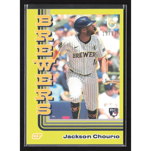 2004 Topps Brooklyn Collection Jackson Chourio #18 /99 RC