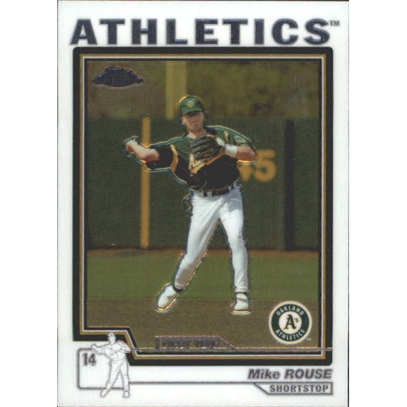 2004 Topps Chrome Traded #T151 Mike Rouse FY RC MLB Baseball Trading Card