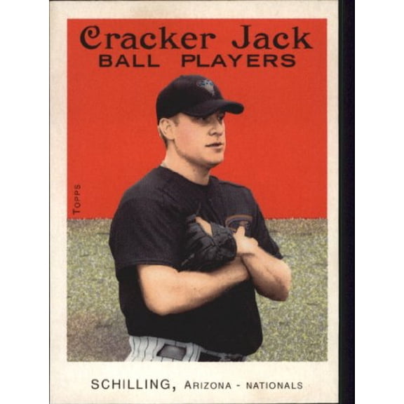 2004 Topps Cracker Jack #140A Curt Schilling D'backs MLB Baseball Trading Card