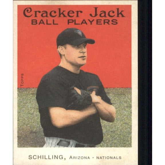 2004 Topps Cracker Jack Mini #140A Curt Schilling D'backs MLB Baseball Trading Card