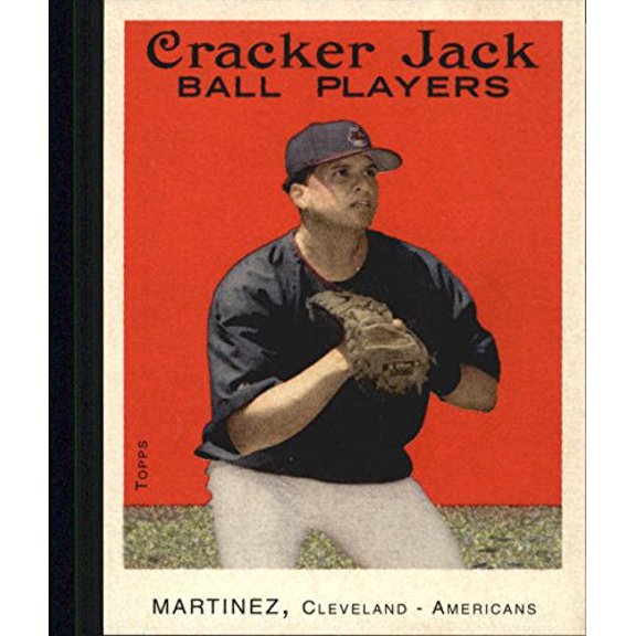 2004 Topps Cracker Jack Mini Stickers #189 Victor Martinez MLB Baseball Trading Card