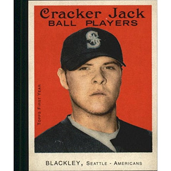 2004 Topps Cracker Jack Mini Stickers #203 Travis Blackley MLB Baseball Trading Card