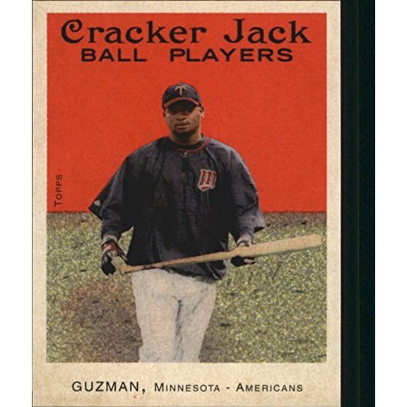 2004 Topps Cracker Jack Mini Stickers #72 Cristian Guzman MLB Baseball Trading Card