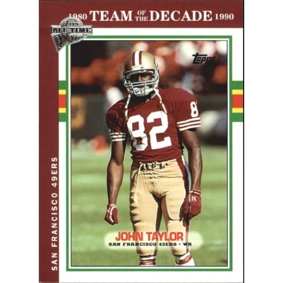2004 Topps Fan Favorites #49 John Taylor NFL Football Trading Card
