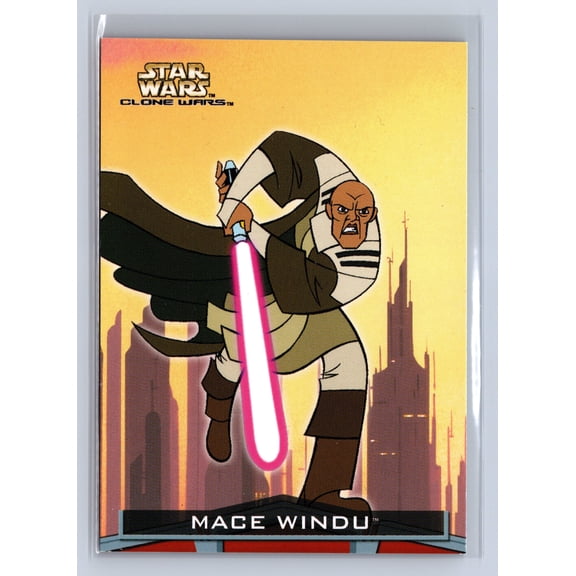 2004 Topps Star Wars Clone Wars Mace Windu #3
