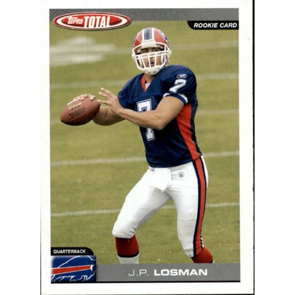 2004 Topps Total #346 J.P. Losman RC NFL Football Trading Card
