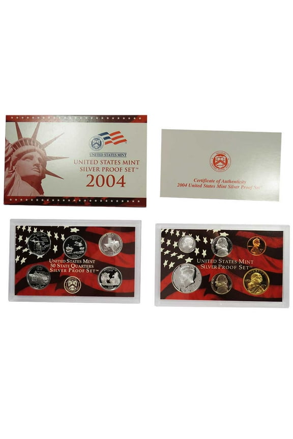 2004 U.S. Mint Silver Proof Set