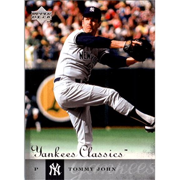 2004 UD Yankees Classics #65 Tommy John MLB Baseball Trading Card