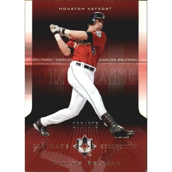 2004 Ultimate Collection #57 Carlos Beltran /675 MLB Baseball Trading Card