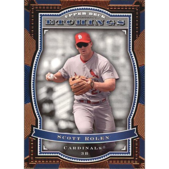 2004 Upper Deck Etchings #19 Scott Rolen MLB Baseball Trading Card