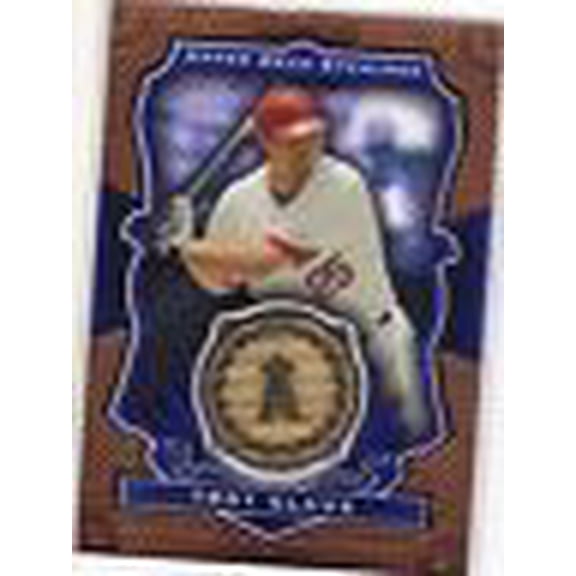 2004 Upper Deck Etchings Game Bat Blue #TG Troy Glaus MLB Baseball Trading Card