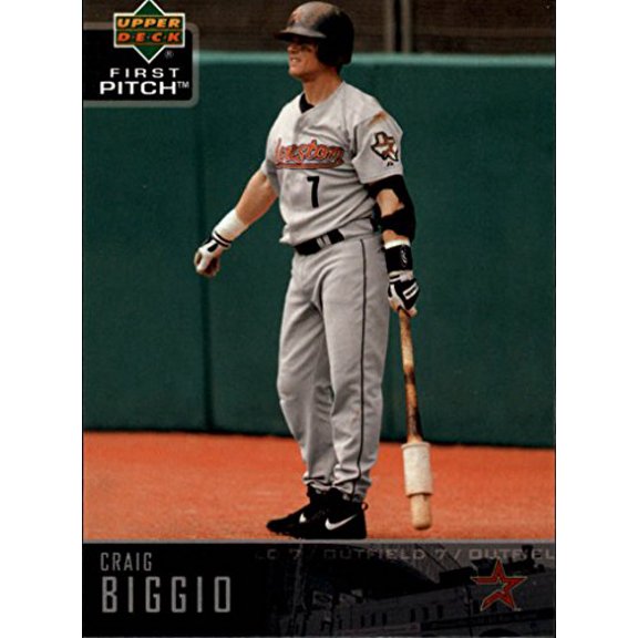 2004 Upper Deck First Pitch #135 Craig Biggio MLB Baseball Trading Card