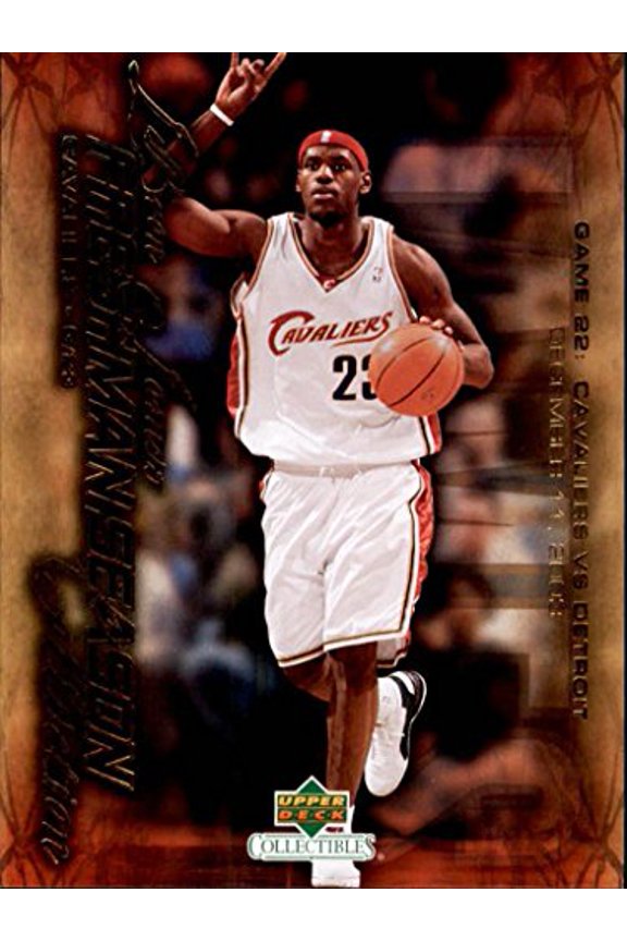 2004 Upper Deck LeBron James Freshman Season #23 LeBron James  NBA Basketball Trading Card