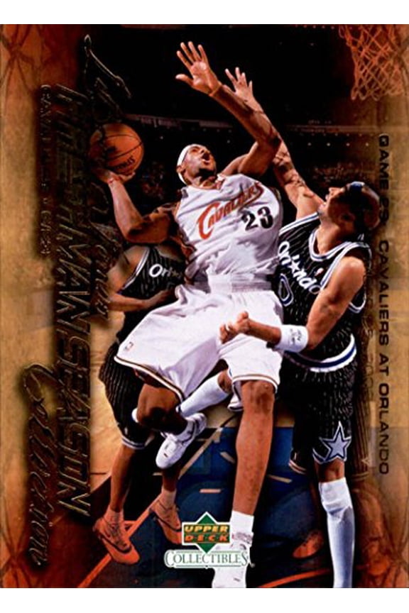 2004 Upper Deck LeBron James Freshman Season #30 LeBron James  NBA Basketball Trading Card