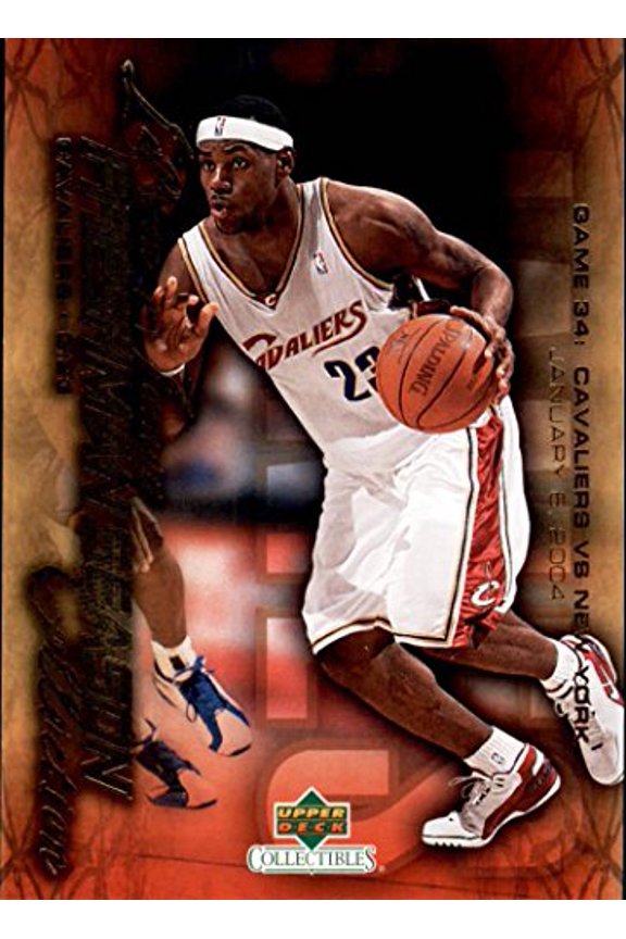 2004 Upper Deck LeBron James Freshman Season #36 LeBron James  NBA Basketball Trading Card