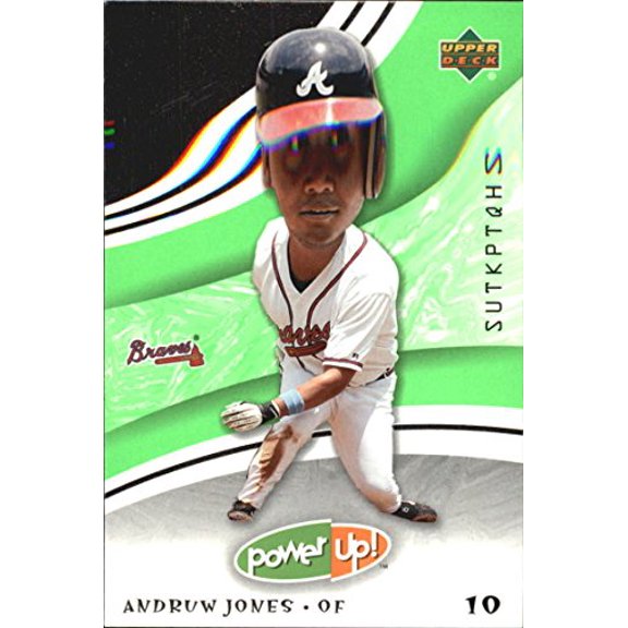 2004 Upper Deck Power Up #50 Andruw Jones MLB Baseball Trading Card