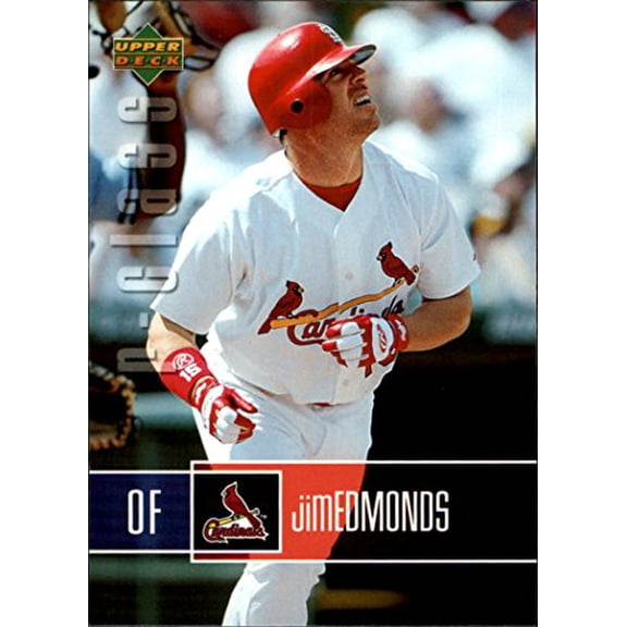 2004 Upper Deck r-class #80 Jim Edmonds MLB Baseball Trading Card