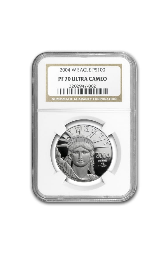 2004-W 1 oz Proof American Platinum Eagle PF-70 NGC