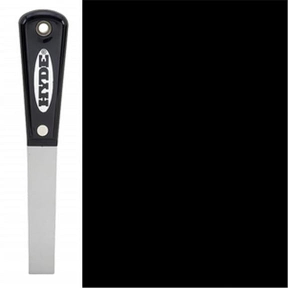 2005 0.75 in. Black & Silver Flexible Putty Knife - Black and silver - 3/4 in.