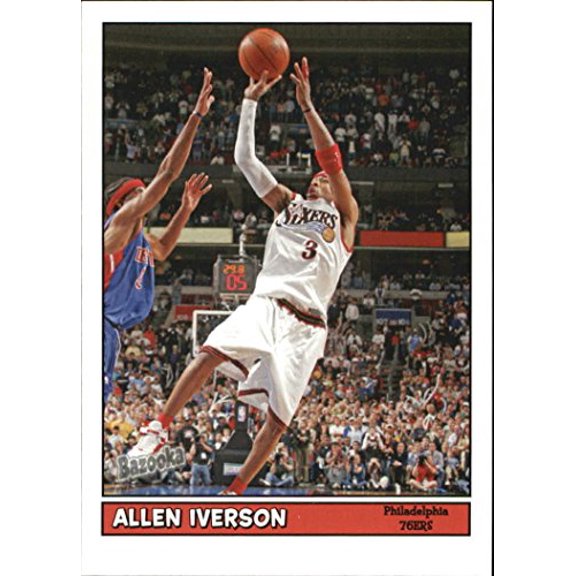 2005-06 Bazooka #103 Allen Iverson NBA Basketball Trading Card