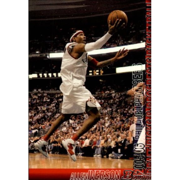2005-06 Bowman #100 Allen Iverson NBA Basketball Trading Card