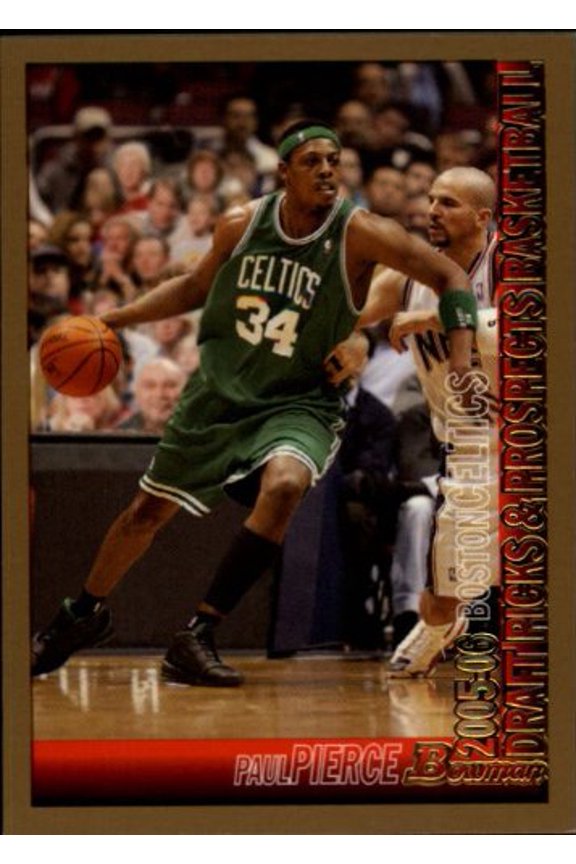 2005-06 Bowman Chrome #54 Paul Pierce NBA Basketball Trading Card
