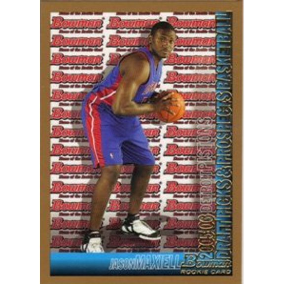 2005-06 Bowman Gold #130 Jason Maxiell NBA Basketball Trading Card