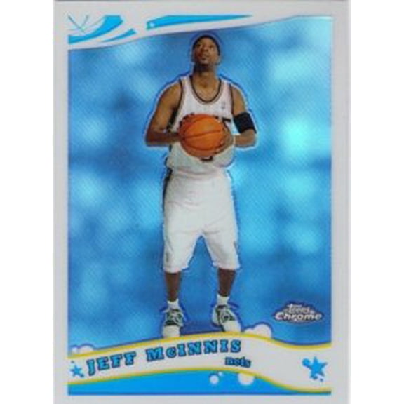 2005-06 Topps Chrome Refractors #135 Jeff Mcinnis /999 NBA Basketball Trading Card
