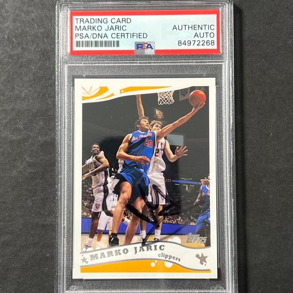 2005-06 Topps Marko Jaric #201 Basketball PSA