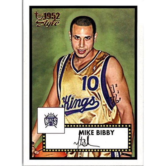 2005-06 Topps Style #92 Mike Bibby NBA Basketball Trading Card