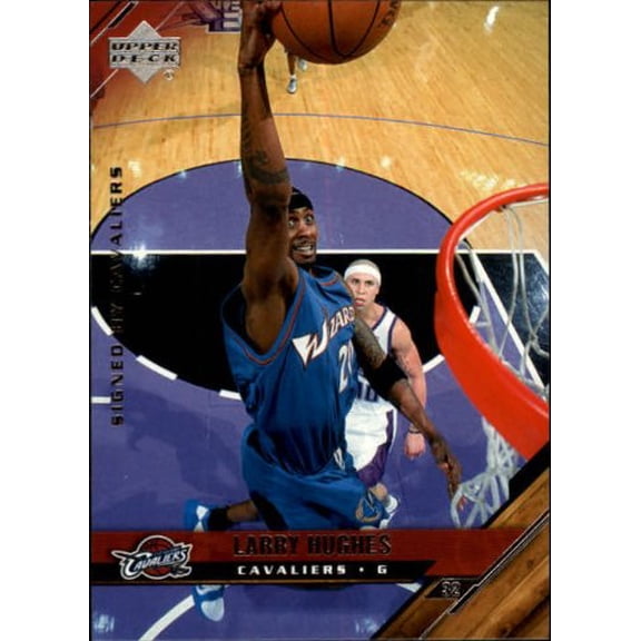 2005-06 Upper Deck #32 Larry Hughes NBA Basketball Trading Card