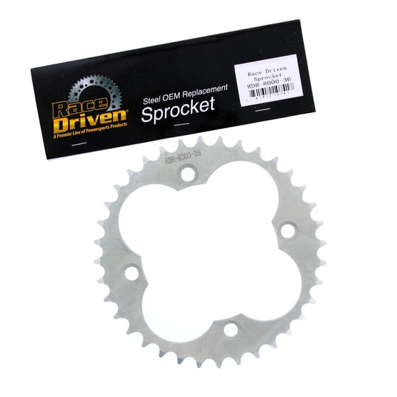 2005 - 2013 Honda TRX 300 EX TRX300X 36 Tooth Rear Silver Sprocket