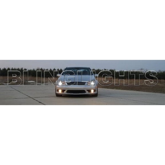 2005 2006 2007 Mercedes-Benz C55 AMG LED Fog Lights Driving Lamps Foglamps Foglights Kit C 55