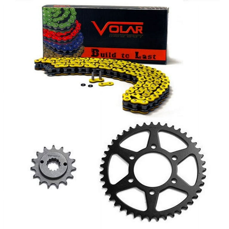 2005-2006 Kawasaki Ninja ZX6R ZX636 O-Ring Chain and Sprocket Kit