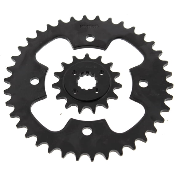 2005 - 2007 Polaris Predator 500 15 Tooth Front & 38 Tooth Rear Black Sprocket