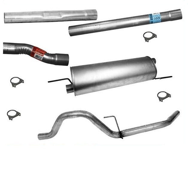 2005-2008 for Ford F150 5.4L Cat Back Exhaust System 139 & 145 WB - OE Style 52357 53539 52358 21539 55424, 18977, 790457 554181
