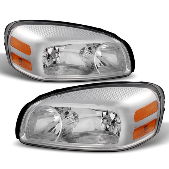 2005-2009 Uplander Montana 05-07 Terraza Relay Headlights Headlamps Left+Right
