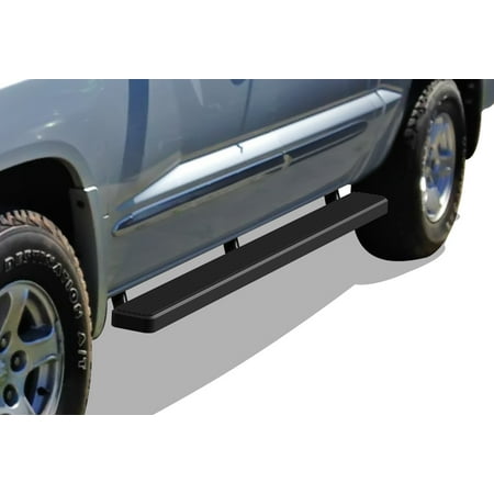 2005-2011 Dodge Dakota Quad Cab Black Finish 5 Inch Door to Door Side Bar Side Step Running Board