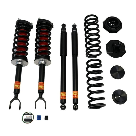 2005-2011 Mercedes-Benz CLS500 4 Wheel Air Suspension Conversion Kit With Light Fix Module (MJ14FM)