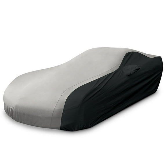 2005-2013 C6 Corvette Ultraguard Plus Car Cover - Indoor/Outdoor Protection - Gray/Black