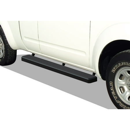 2005-2019 Nissan Frontier King Cab 2005-2012 Suzuki Equator Extra Cab Black Finish 5 Inch Door to Door Side Bar Side Step Running Board