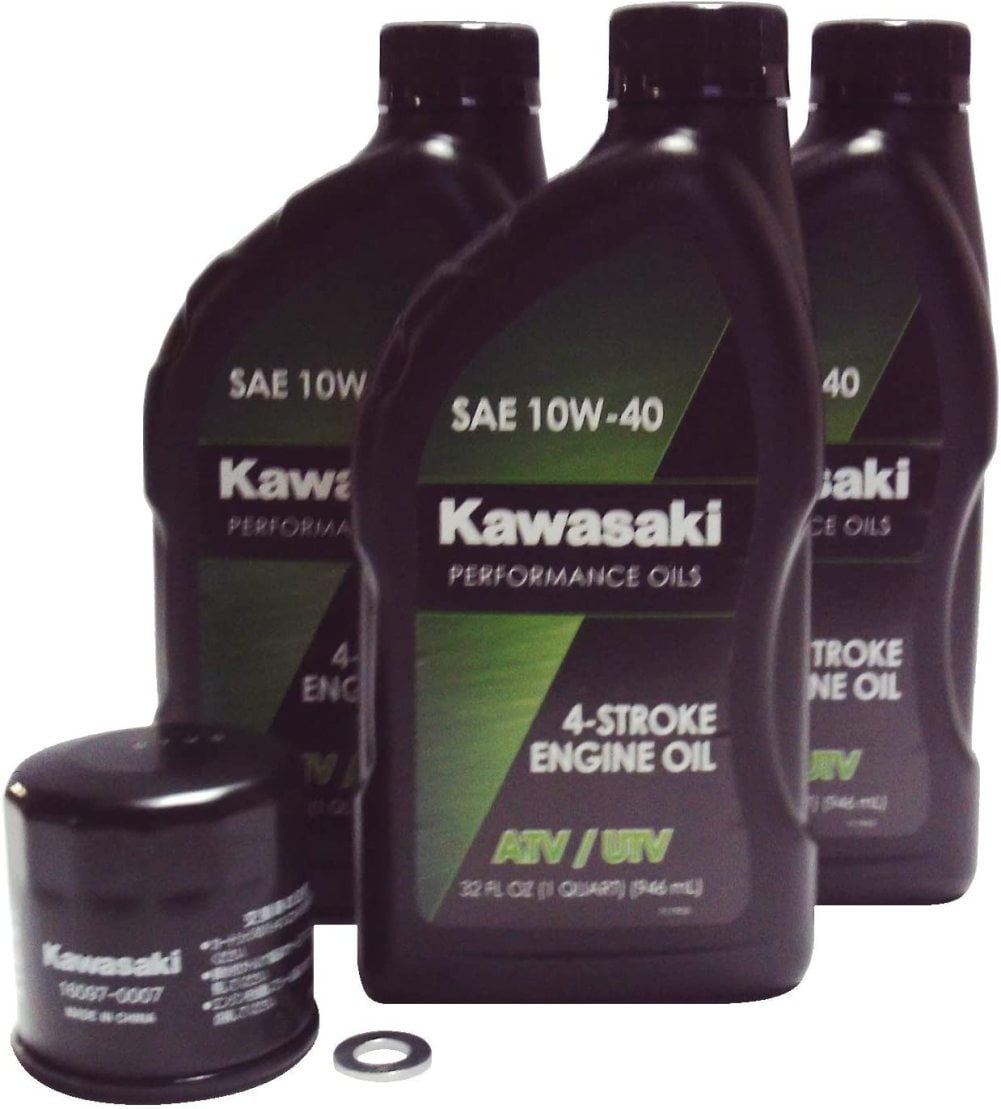 2005-2021 Kawasaki Brute Force 650 750 Teryx 750 OEM Oil Change Kit KAW03