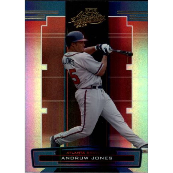 2005 Absolute Memorabilia #104 Andruw Jones MLB Baseball Trading Card